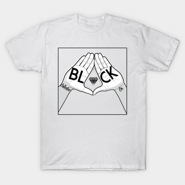 hands up solid diamond T-Shirt by blackdiamond